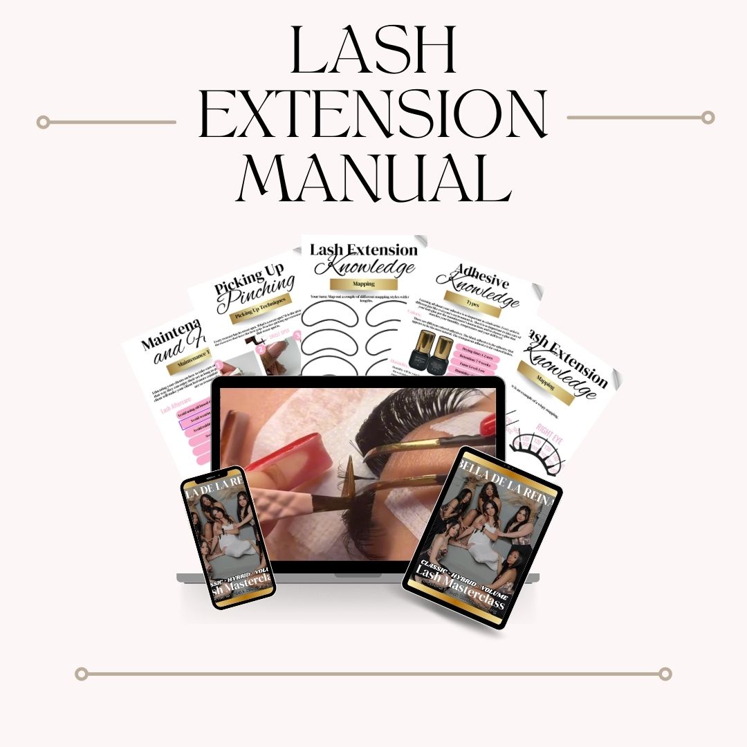 Eyelash Extension Manual Ebook
