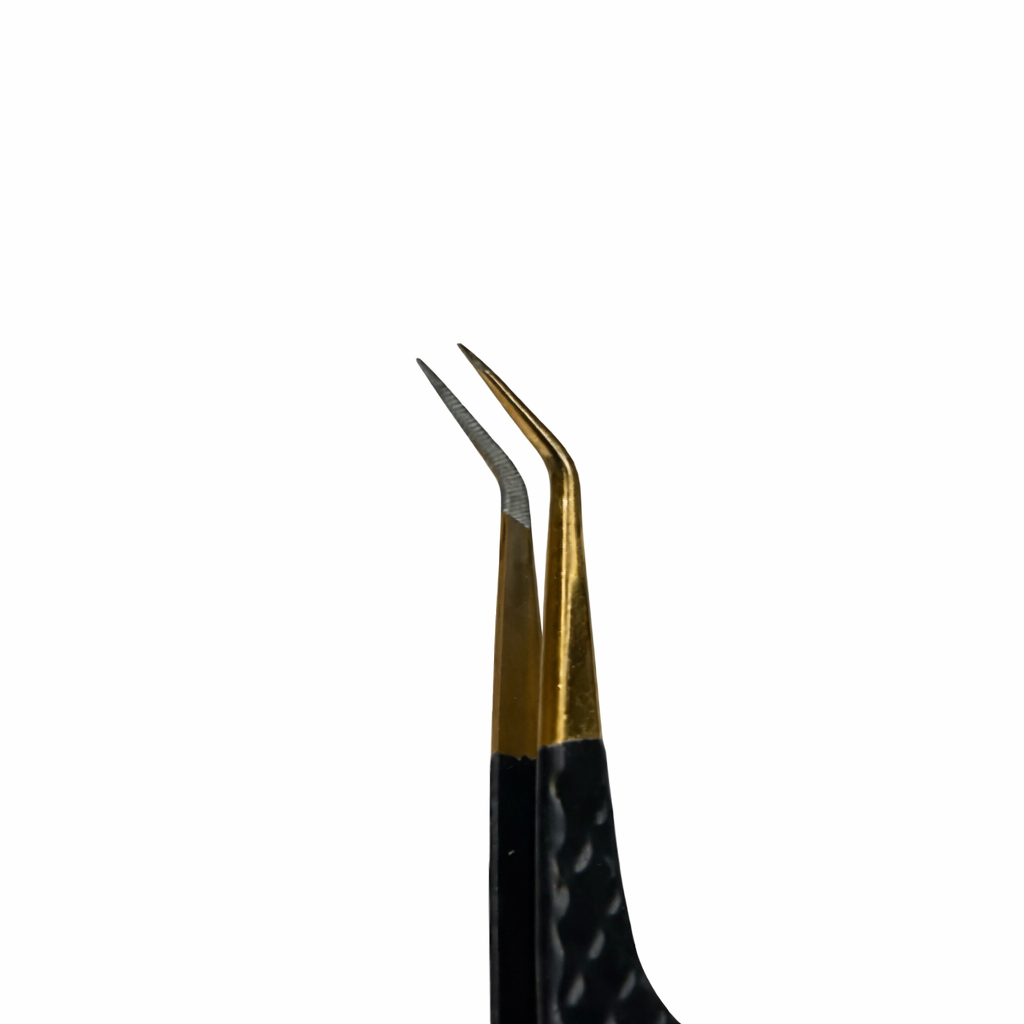 45 Degree Fiber Tweezer