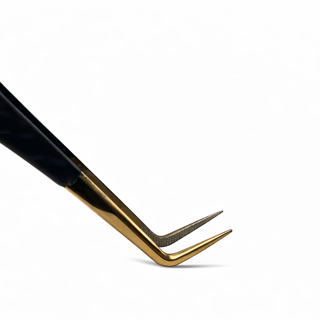 Fiber Tip 90 Degree Tweezer