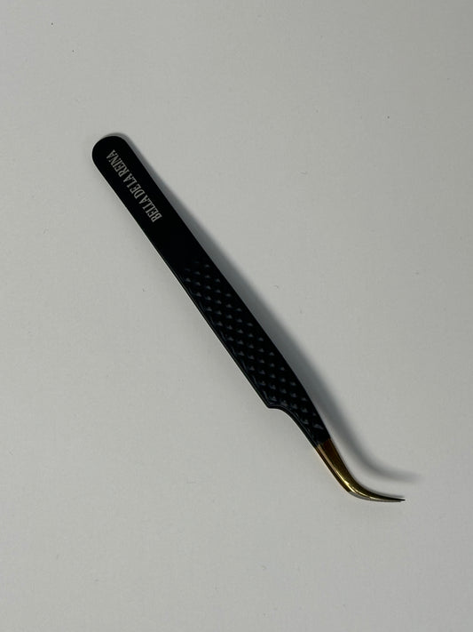 Fiber Tip J curve Tweezer