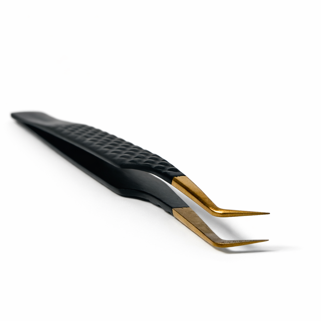 45 Degree Fiber Tweezer