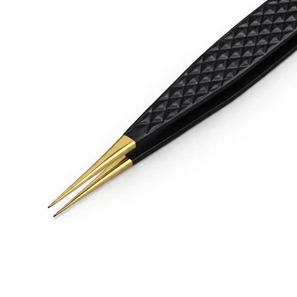 Fiber Tip Straight Tweezer